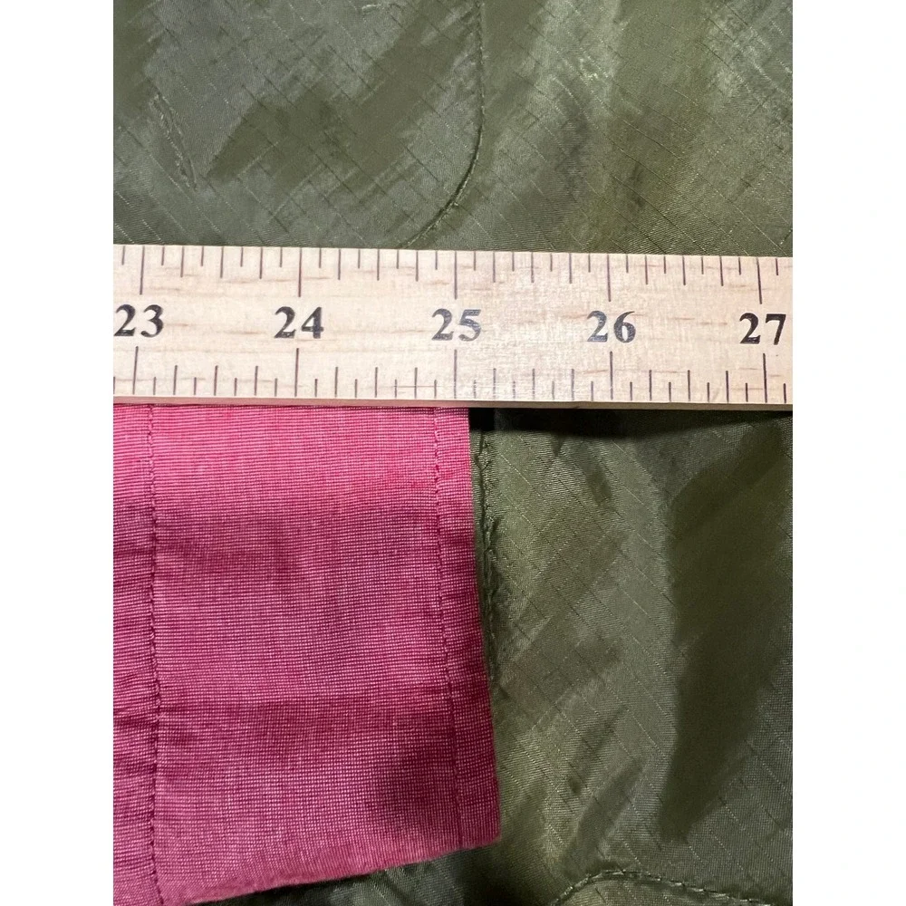Banana Republic Camden Fit Custom 078 Wash Shirt Men's M Salmon Flip Cuff Cotton